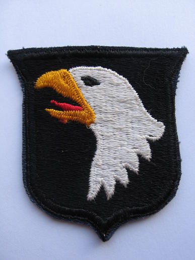 Mid 50's American made 101st Airborne Division shoulder patch