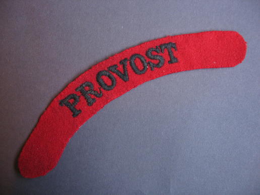 Nice and original womans Auxiliary Territorial Service PROVOST shoulder title 