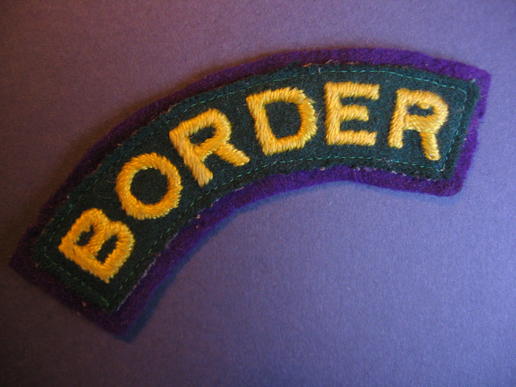 Nice RARE un-official 1st Battalion, The Border Regiment Airborne shoulder title 