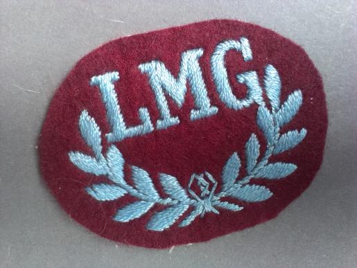 A good example of a Airborne related LMG (Large Machine Gun) trade badge