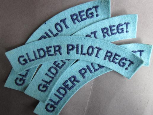 A perfect example of a mint and un-issued Glider Pilot Regiment shoulder title