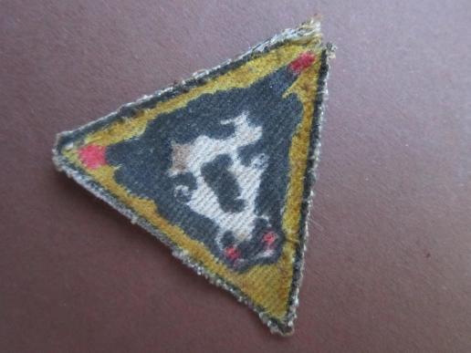 A nicely issued printed 79th Armoured Division formation badge