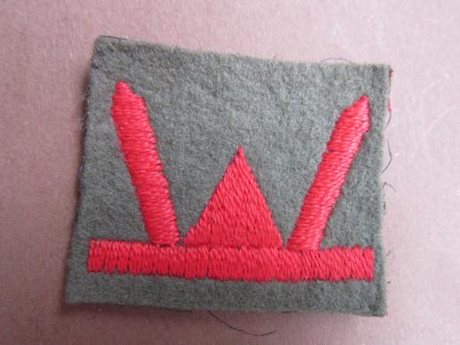 A good wartime British made 53rd (Welsh) Infantry Division shoulder badge
