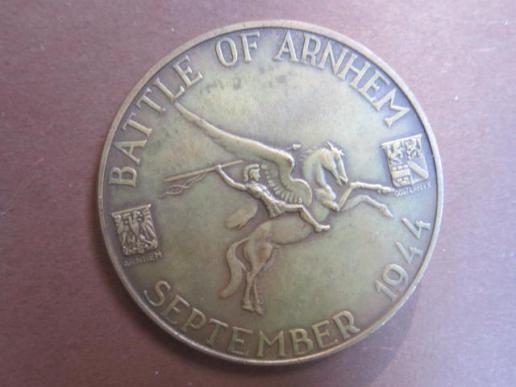 A nice orginal Dutch made Battle of Arnhem commemoration coin i.e medallion
