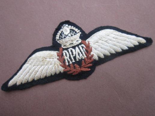 A nicely made RPAF (Royal Pakistan Air Force) Pilot's qualification wing