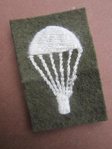 A British Airborne 'Light Bulp' qualification badge