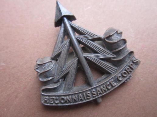 A nice plastic made all ranks Reconnassiance Corps cap badge