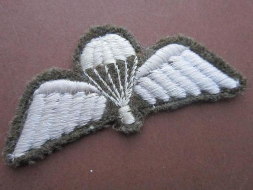 A nice issued and mid war period standard British parachute qualification wing 