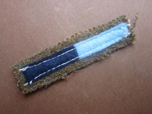A never seen before difficult to find early British Army Air Corps Arm-of-Service stripe