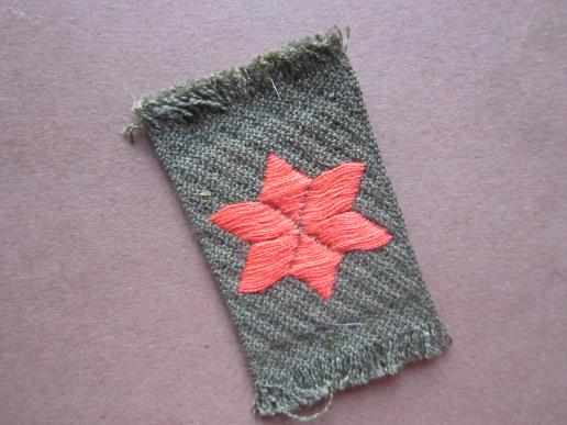 A nicely Dutch made 1944-1945 so called Brabant weef volunteer star 