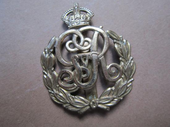 A George the V first type Military Provost Staff Corps cap badge