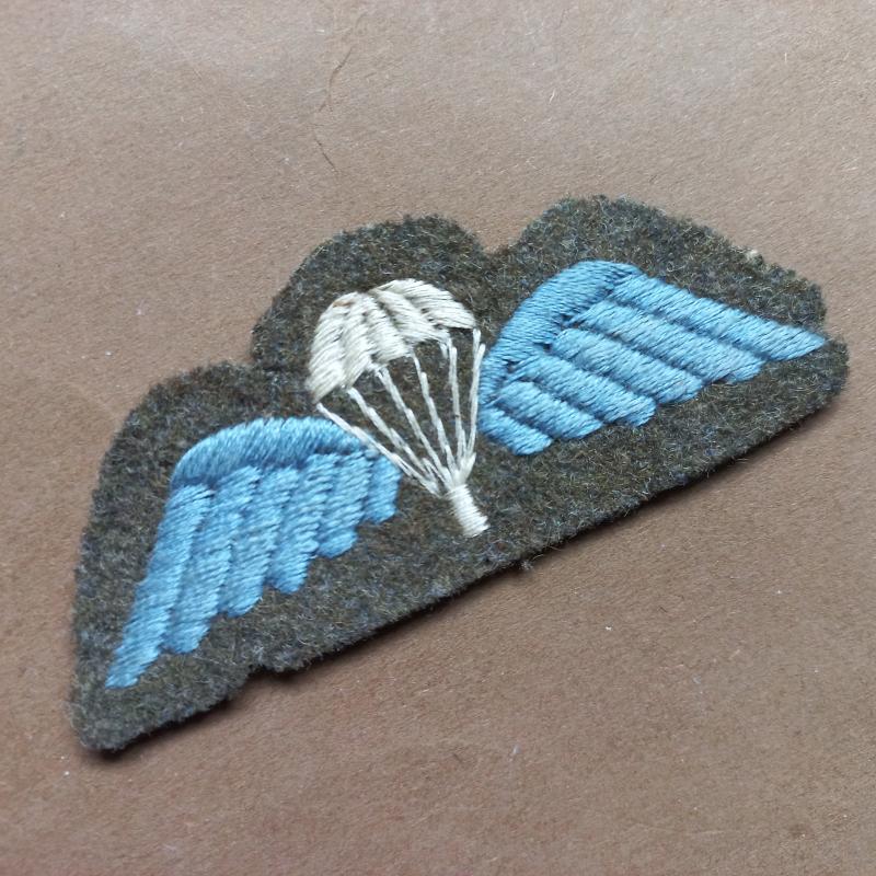 A nice late war period and un-issued standard British parachute qualification wing