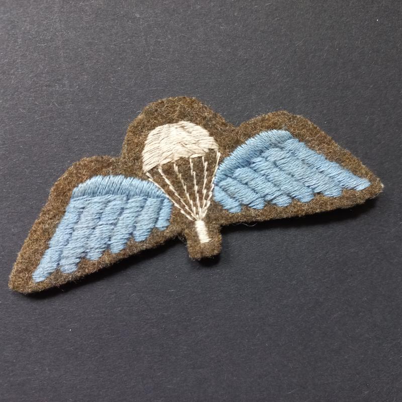 A nice issued and mid war period standard British parachute qualification wing