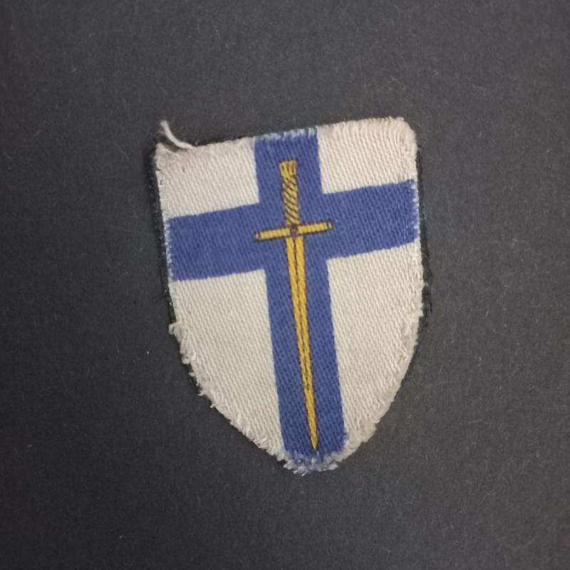 A neat example of a issued 2nd Army shoulder badge