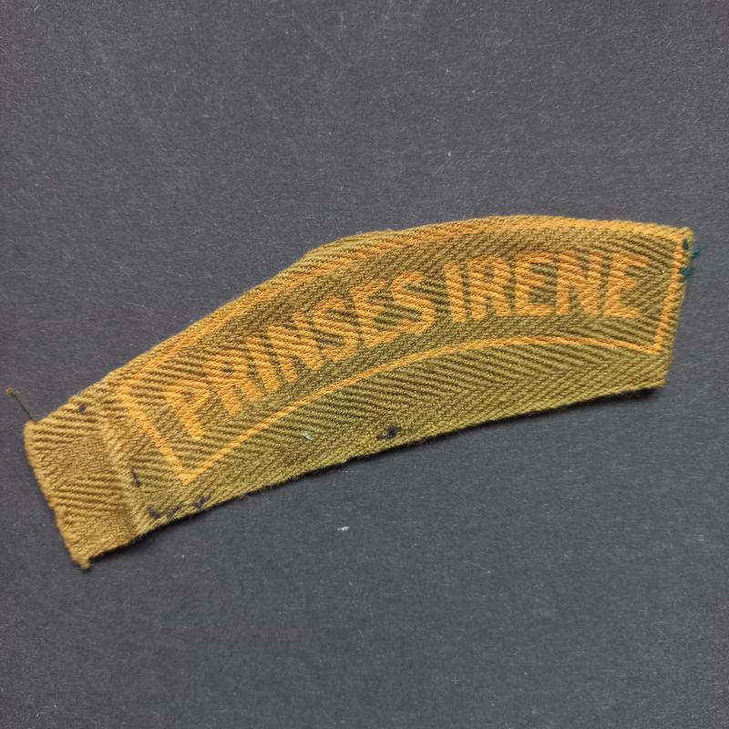 A superb and Dutch made Prinses Irene Brigade shoulder  title