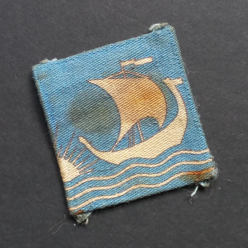 A attractive - not so often seen -  regrettably single (Calico Printers) British Forces in Norway badge