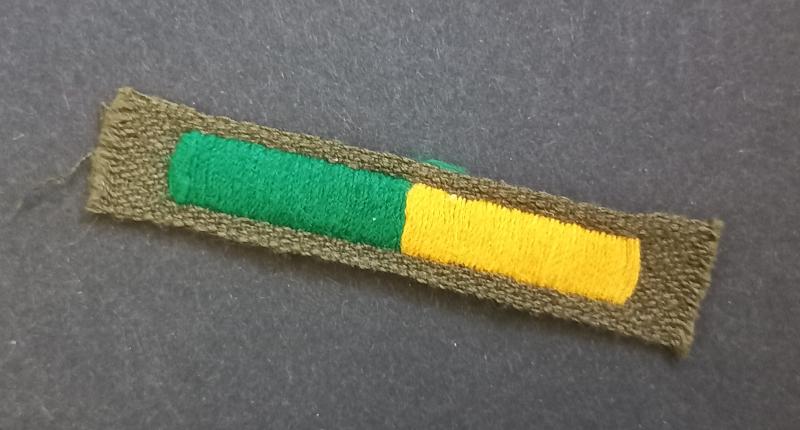 A superb - albeit regrettably single - Reconnaissance Corps arm of service stripe