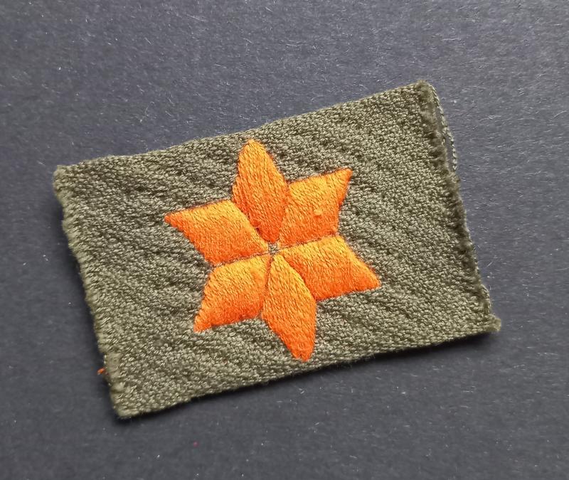 A perfect - so called Brabant weef - Dutch Volunteer star (ster)