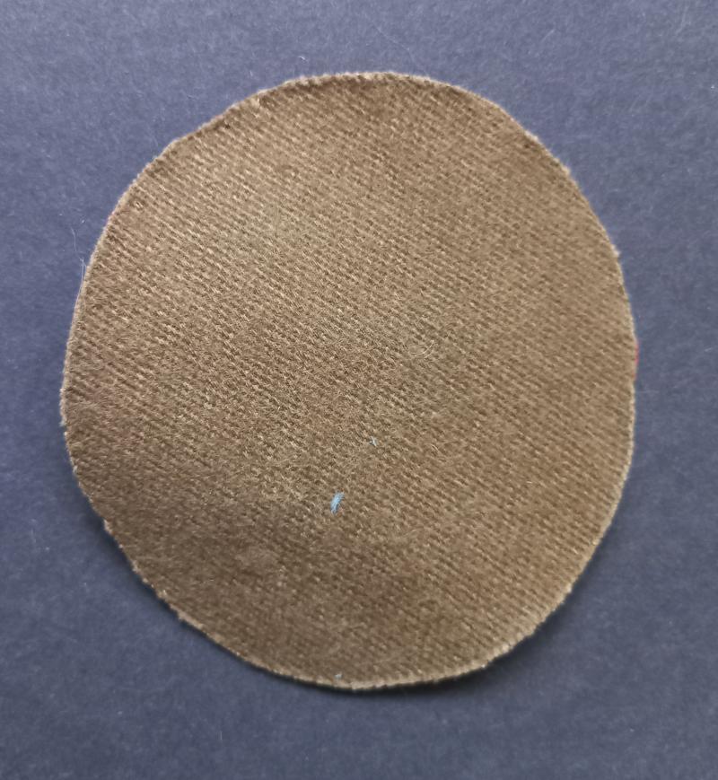 A perfect un-issued British Army Fire Service arm badge