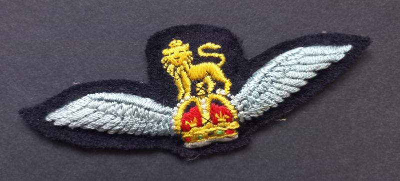 A superb and un-issued - full size 12.5cm and nicely padded - British Army Flying qualification wing aka a Glider Pilot wing