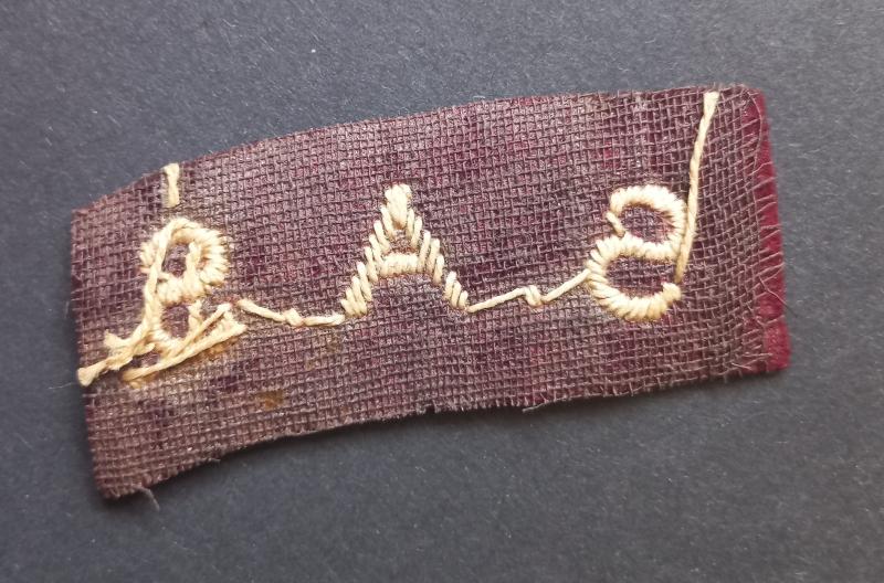 A superb (difficult to find) British made Belgium Special Air Service - albeit regrettably single - shoulder titles