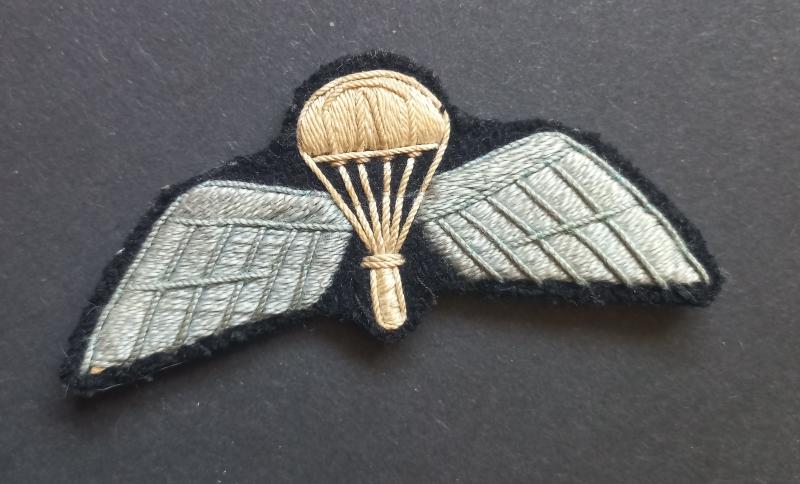 A great Indian i.e British made parachute qualification wing